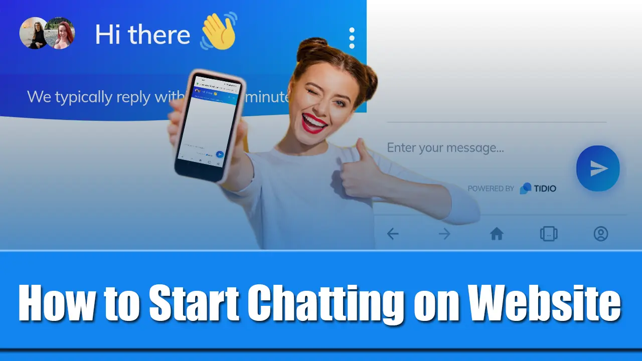 How to Start Chatting on Website