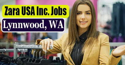 Zara USA Inc. Jobs Sales, Cashier and Stockroom | Lynnwood, WA