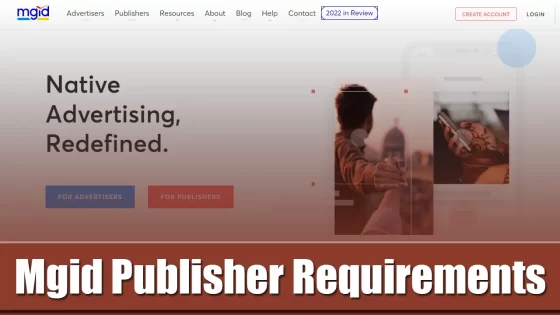 What is Mgid Advertising Network?: Mgid Publisher Requirements 2023