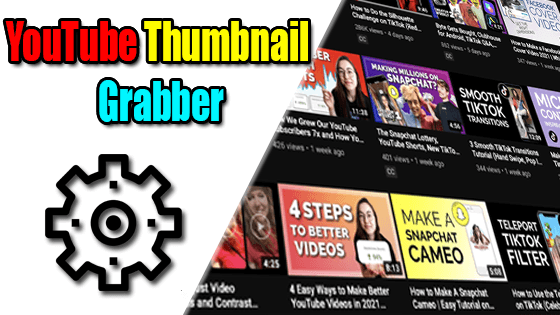 youtube thumbnail grabber