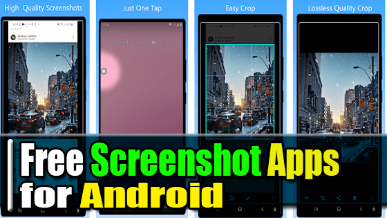 Free Screenshot Apps for Android