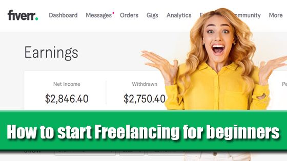 How to start Freelancing for beginners